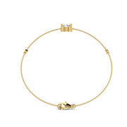 Gleaming Solitaire Bracelet