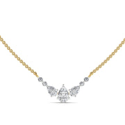 Trinity Glow Pendant Necklace