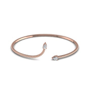 Diamond Serpent Cuff