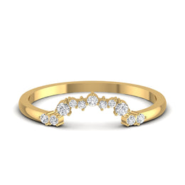 Twilight Arc Diamond Band