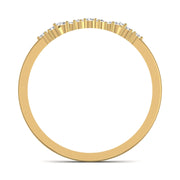 Twilight Arc Diamond Band