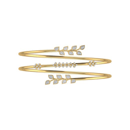 Whispering Leaves Cuff