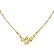 Trinity Glow Pendant Necklace