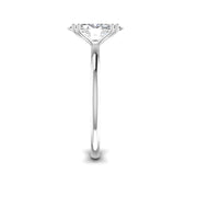 Aloria Threaded Solitaire Ring