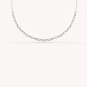 Floating Diamond Necklace