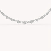 Floating Diamond Necklace