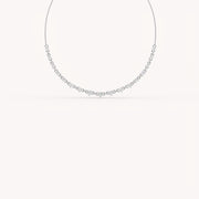 Floating Diamond Necklace