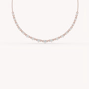 Floating Diamond Necklace