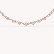 Floating Diamond Necklace