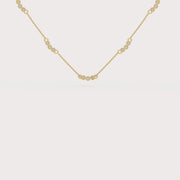 The Bezel Smile Chain