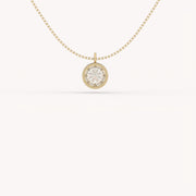 2 Ct The Bezel Solitaire Necklace