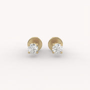 Prong 0.25Ct Solitaire Studs