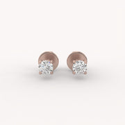 Prong 0.25Ct Solitaire Studs