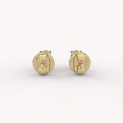 Oval Prong 0.5Ct Solitaire Studs