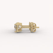 Prong 0.9Ct Solitaire Studs