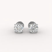 Prong 0.9Ct Solitaire Studs