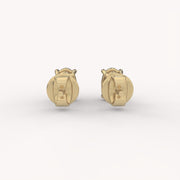 Oval Prong 1Ct Solitaire Studs