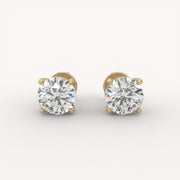 Prong 1.5Ct Solitaire Studs