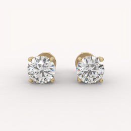 Prong 1.5Ct Solitaire Studs