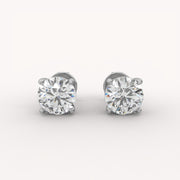 Prong 1.5Ct Solitaire Studs