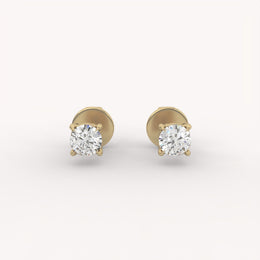 Prong 0.3Ct Solitaire Studs