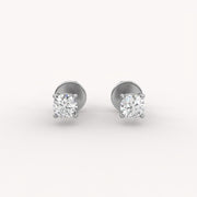 Prong 0.3Ct Solitaire Studs