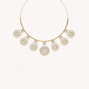 Suryamukhi Drops Necklace (Price On Request)