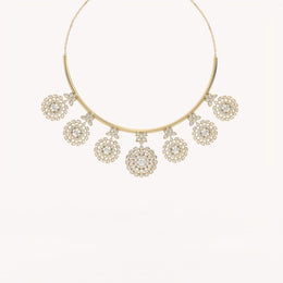 Suryamukhi Drops Necklace (Price On Request)