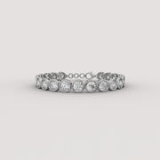 1Ct Bezel Diamond Bracelet (Price On Request)