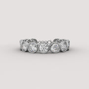 5Ct Bezel Diamond Bracelet (Price On Request)