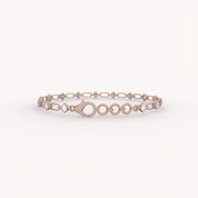 Solitaire Link Bracelet