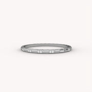 Inline Diamond Bangle