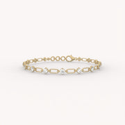 Solitaire Link Bracelet