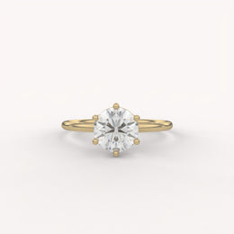 The Prong 1Ct Solitaire Essential Ring