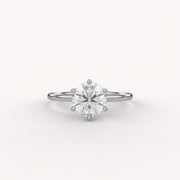 The Prong 1Ct Solitaire Essential Ring