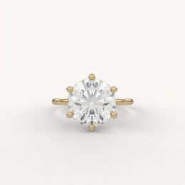 The Prong 3Ct Solitaire Essential Ring
