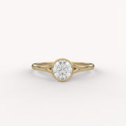 Signature 0.5Ct Bezel Solitaire Ring