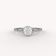 Signature 0.5Ct Bezel Solitaire Ring
