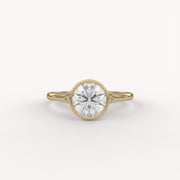 Signature 1Ct Bezel Solitaire Ring