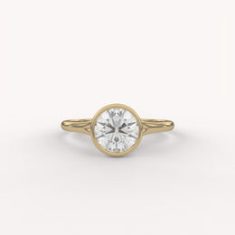Signature 1Ct Bezel Solitaire Ring