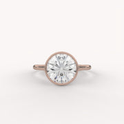 Signature 2Ct Bezel Solitaire Ring