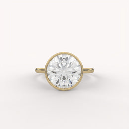 Signature 3Ct Bezel Solitaire Ring