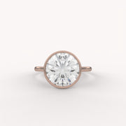 Signature 3Ct Bezel Solitaire Ring