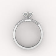 Jeweled Solitaire Ring