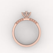 Jeweled Solitaire Ring