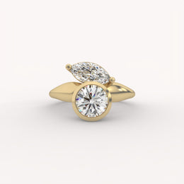 Bezel Bloom Ring