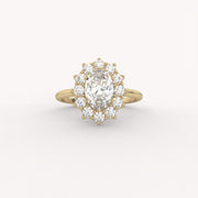 The Coronet Oval Ring