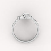 The Coronet Oval Ring