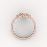 The Coronet Oval Ring