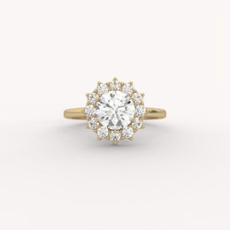 The Coronet Round Ring